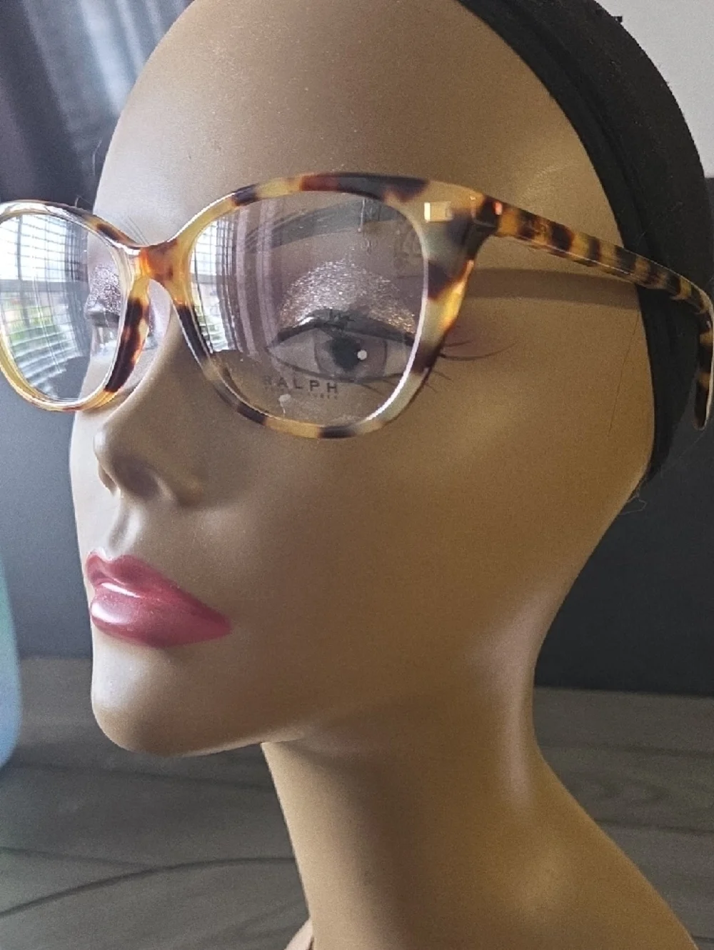 Ralph Lauren Tortoiseshell Cat Eyeglasses RA7146 6148-